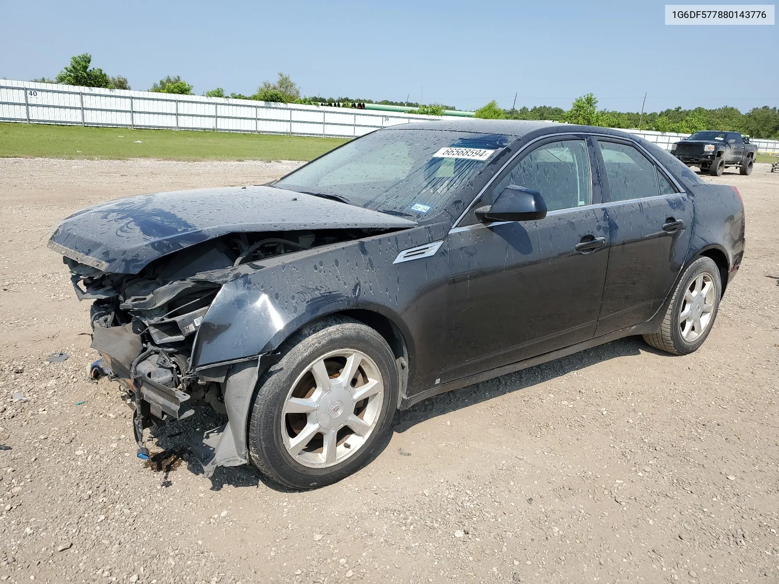 2008 Cadillac Cts VIN: 1G6DF577880143776 Lot: 66568594