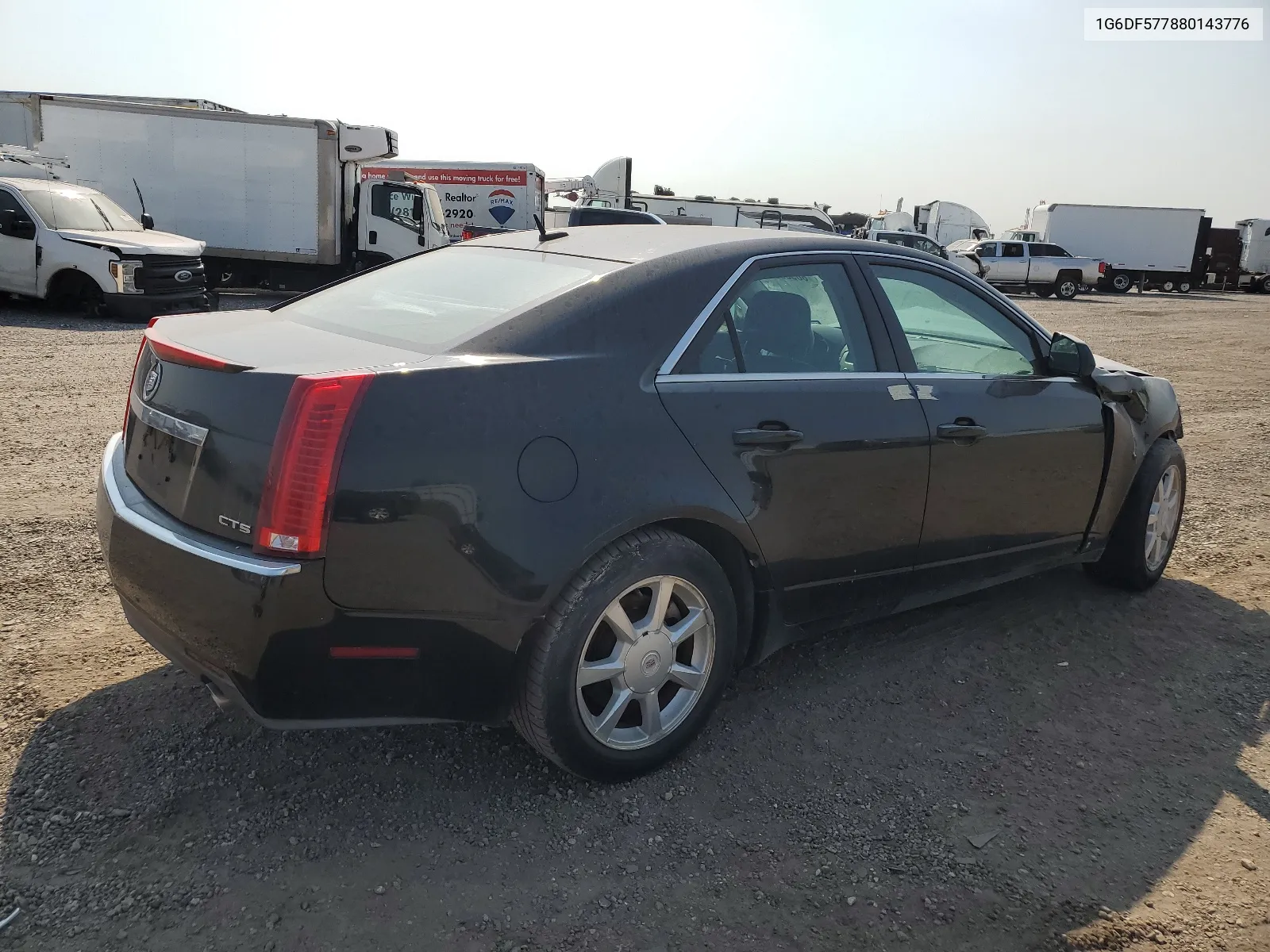 2008 Cadillac Cts VIN: 1G6DF577880143776 Lot: 66568594