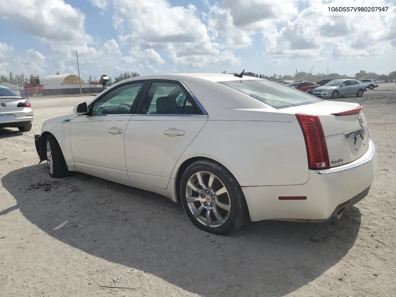 2008 Cadillac Cts Hi Feature V6 VIN: 1G6DS57V980207947 Lot: 67137314