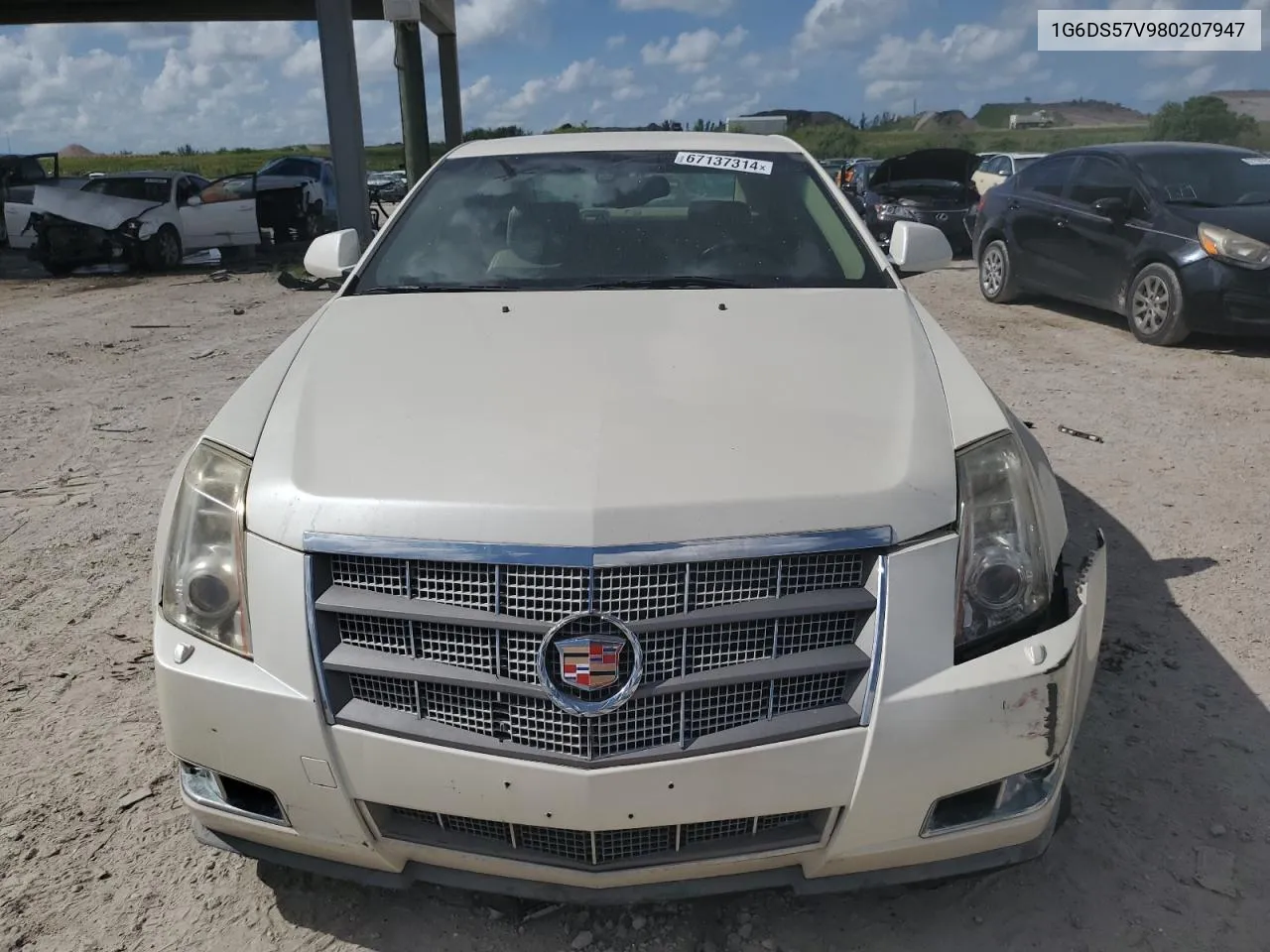 1G6DS57V980207947 2008 Cadillac Cts Hi Feature V6