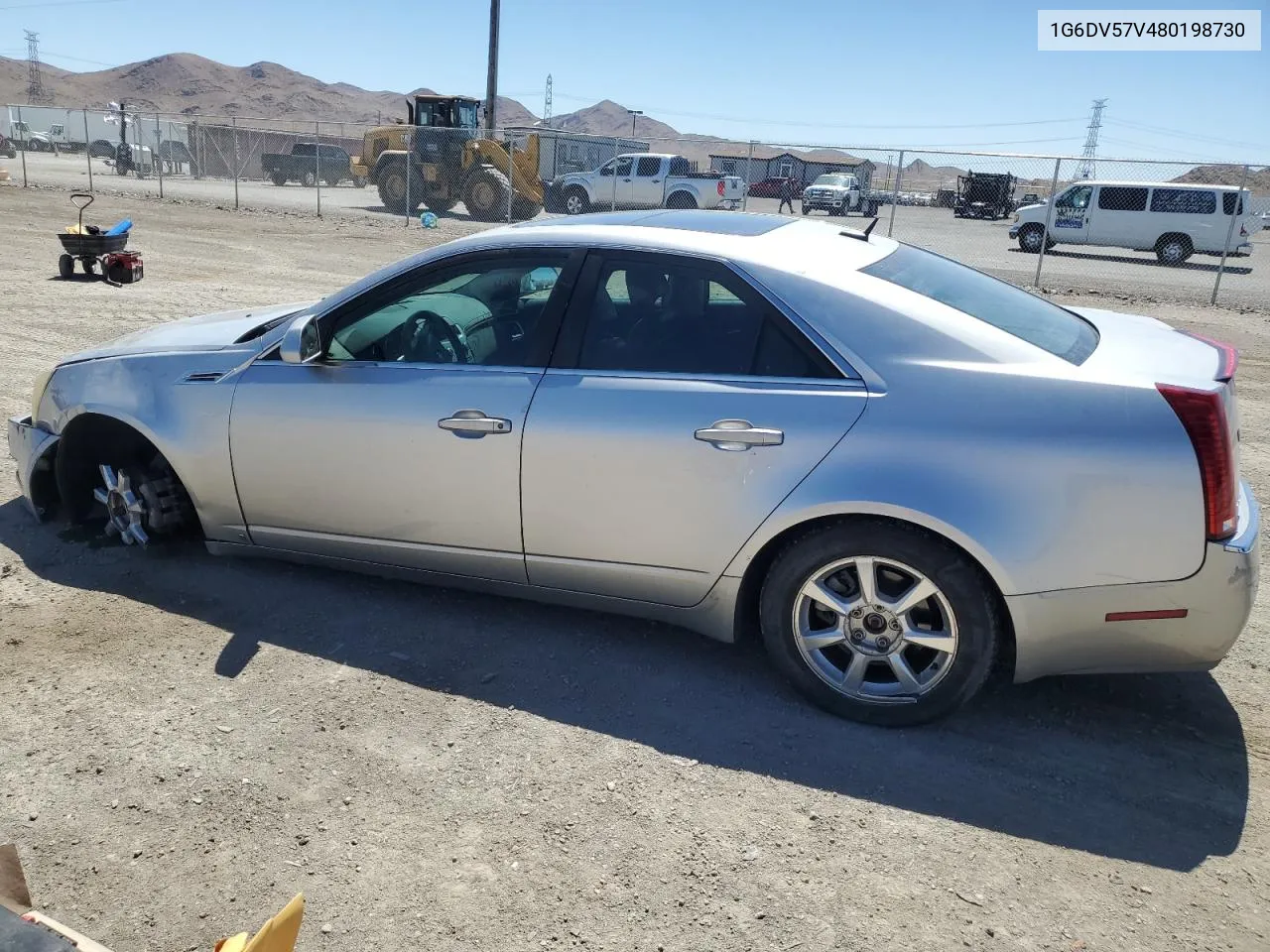 2008 Cadillac Cts Hi Feature V6 VIN: 1G6DV57V480198730 Lot: 67753244