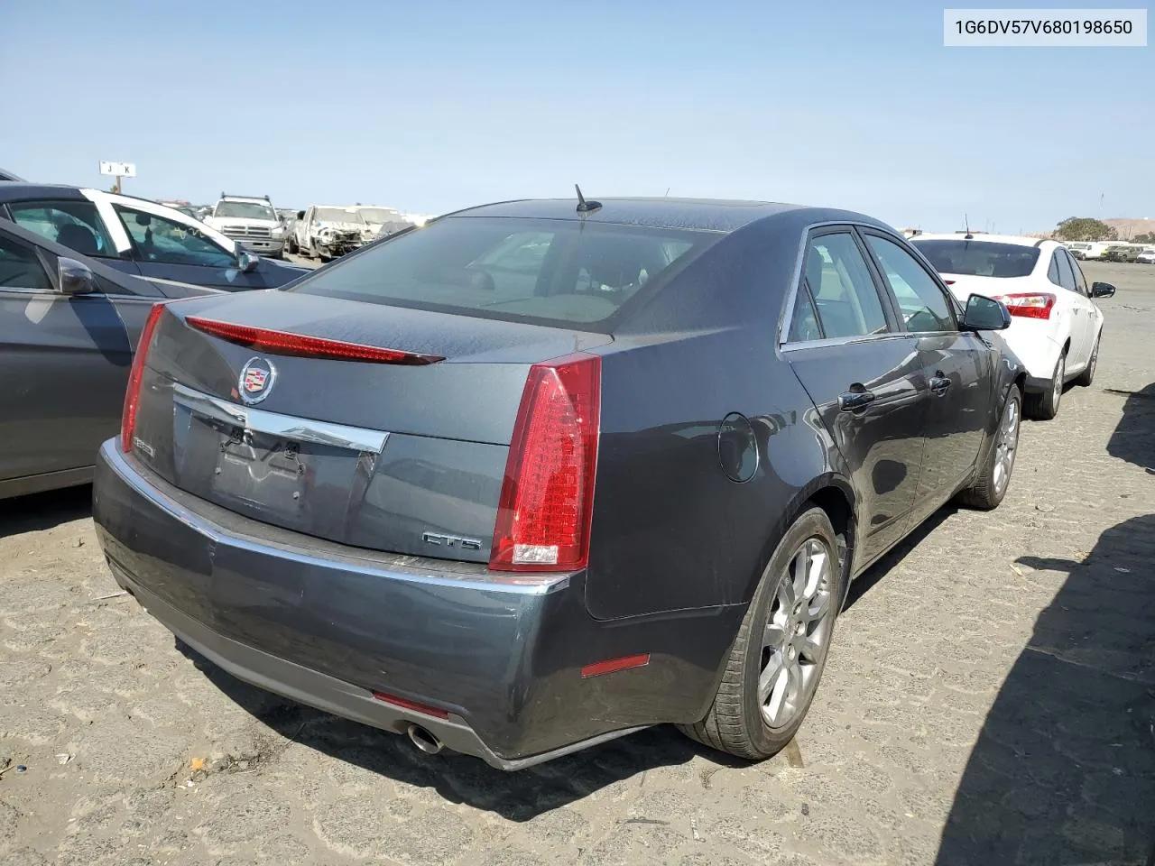 1G6DV57V680198650 2008 Cadillac Cts Hi Feature V6