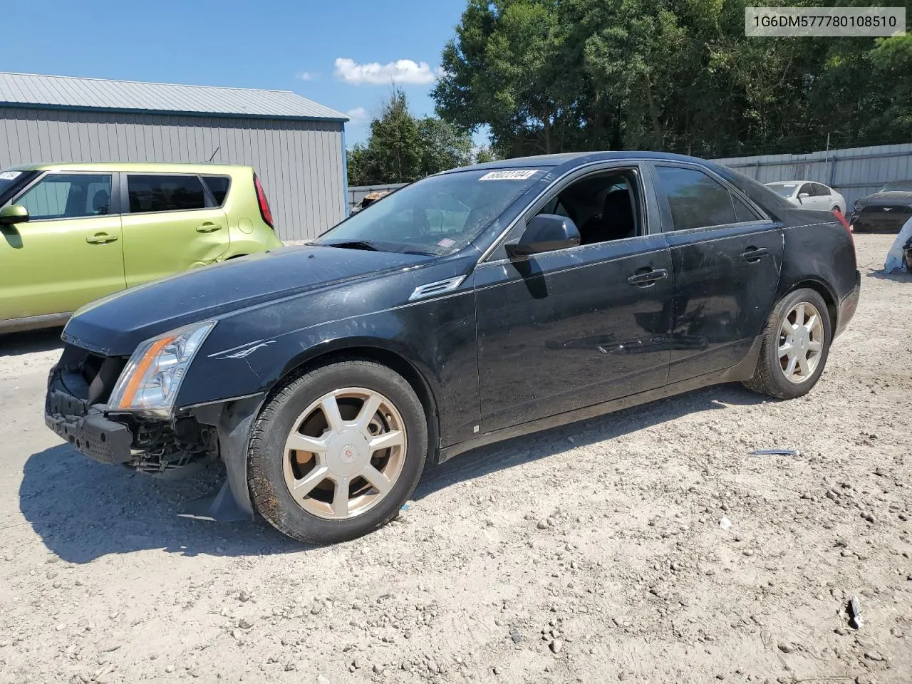 2008 Cadillac Cts VIN: 1G6DM577780108510 Lot: 68022704