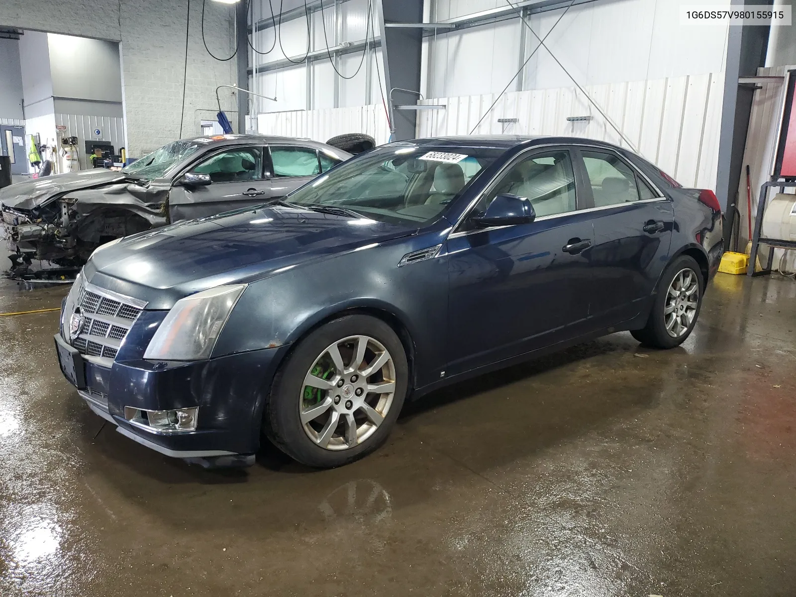 2008 Cadillac Cts Hi Feature V6 VIN: 1G6DS57V980155915 Lot: 68233024