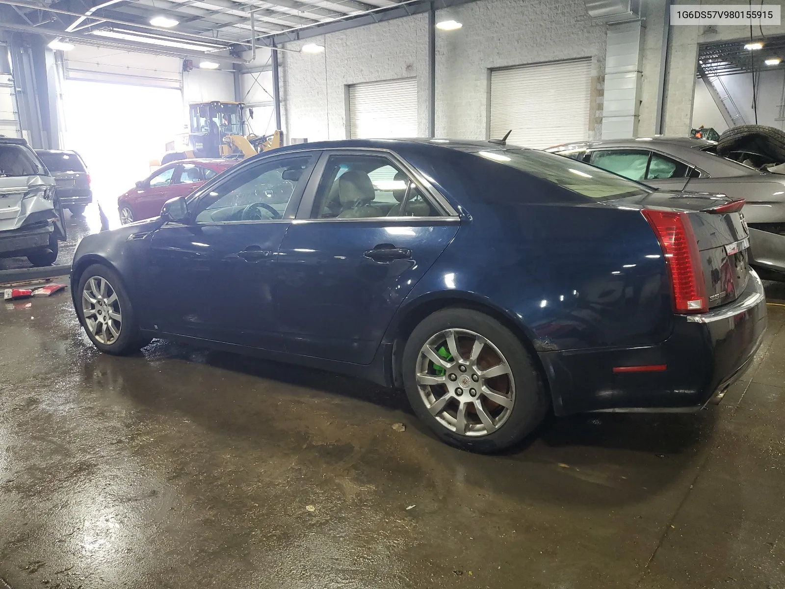 2008 Cadillac Cts Hi Feature V6 VIN: 1G6DS57V980155915 Lot: 68233024