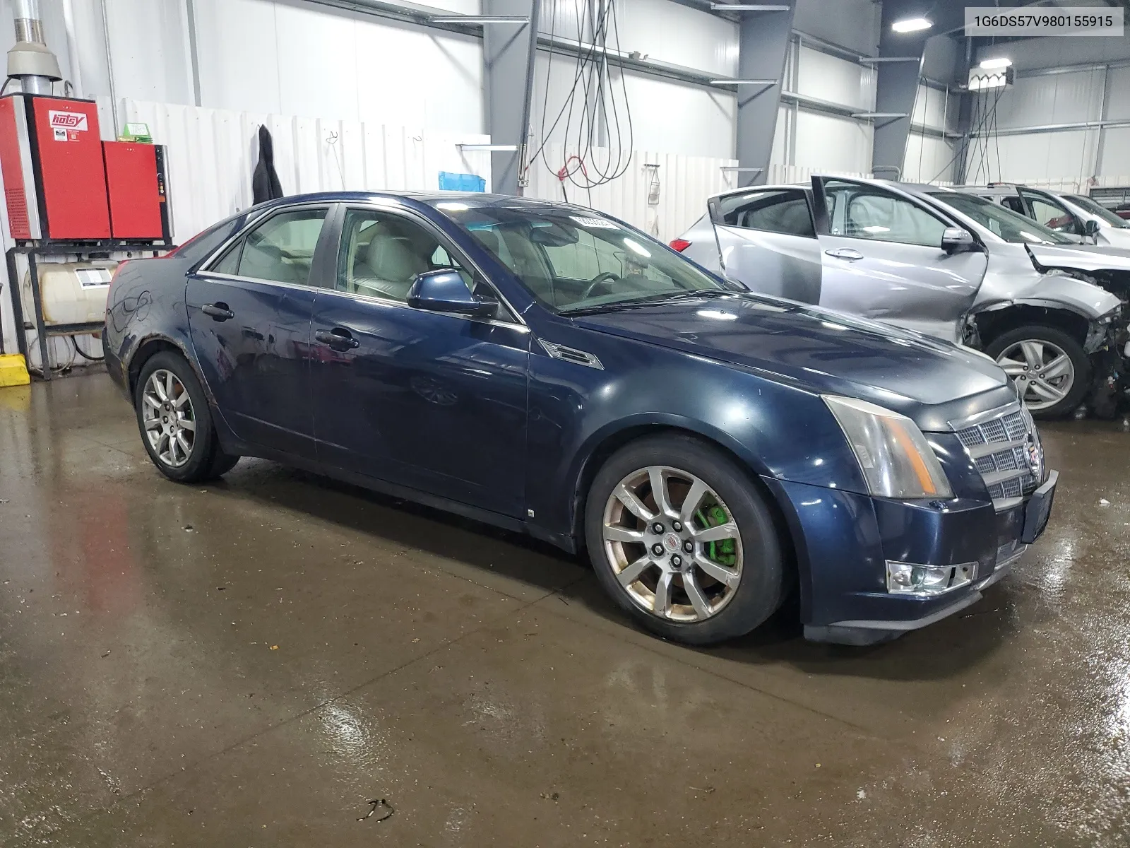 2008 Cadillac Cts Hi Feature V6 VIN: 1G6DS57V980155915 Lot: 68233024