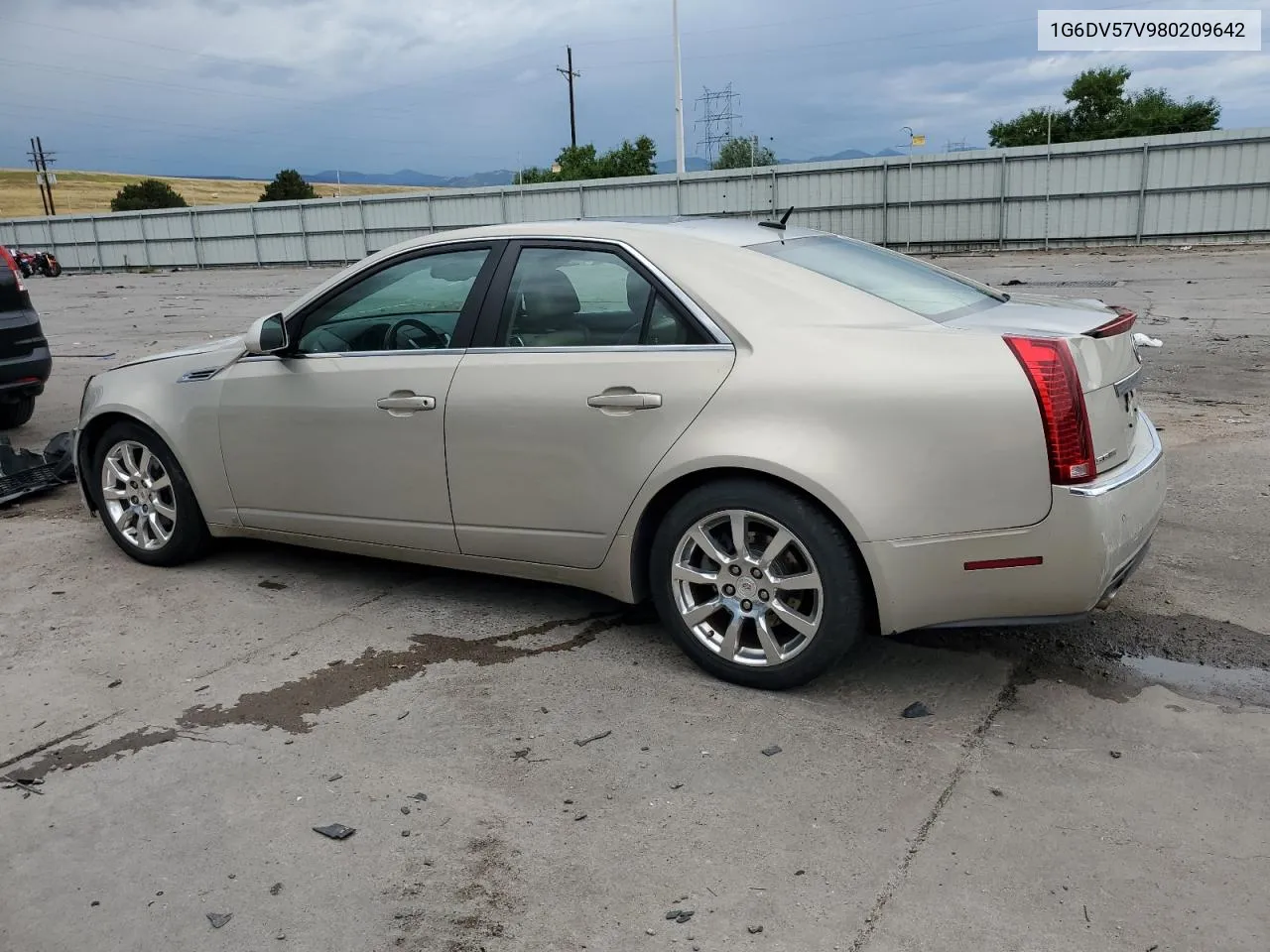 2008 Cadillac Cts Hi Feature V6 VIN: 1G6DV57V980209642 Lot: 68281034