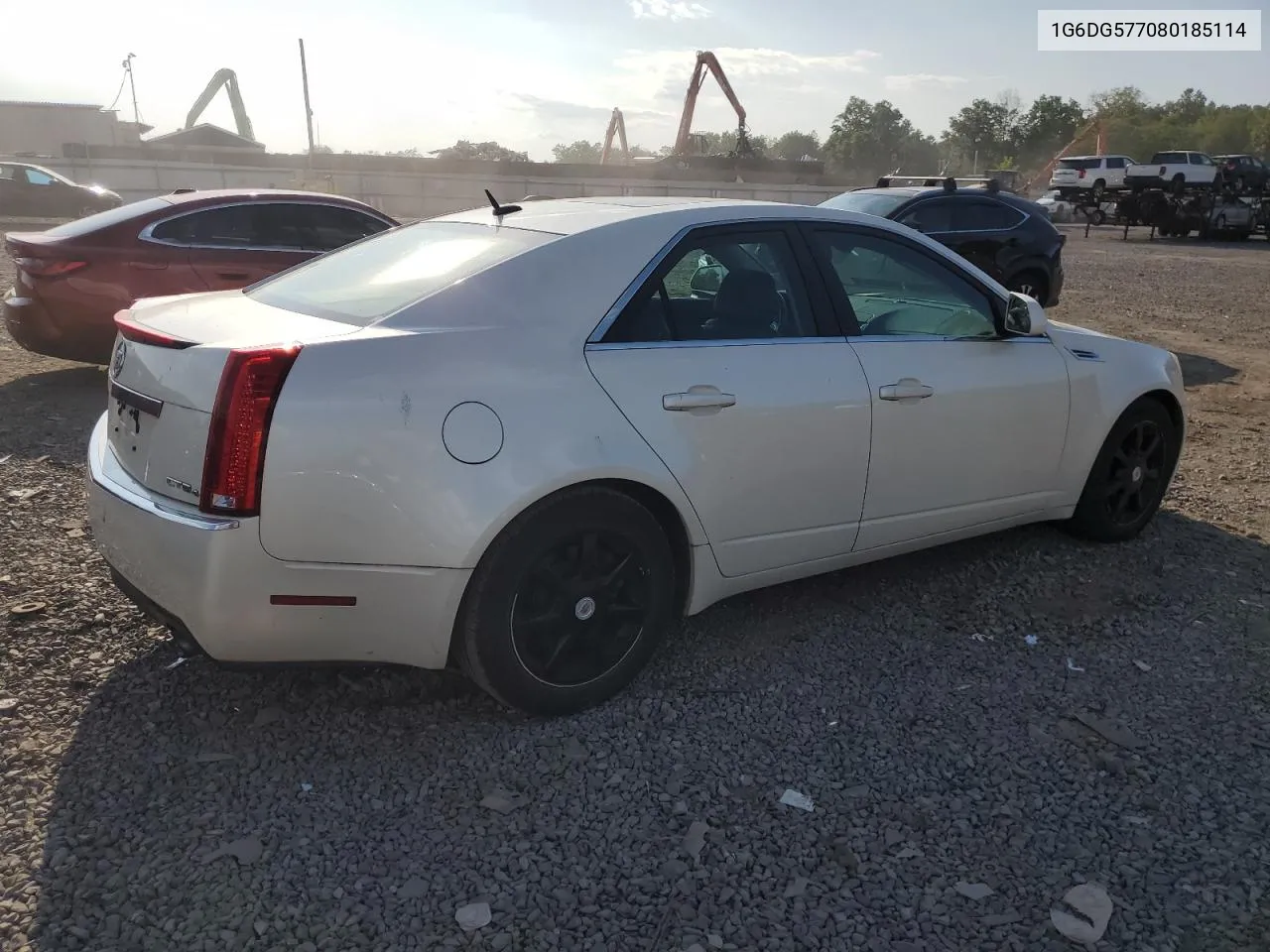 2008 Cadillac Cts VIN: 1G6DG577080185114 Lot: 68867764