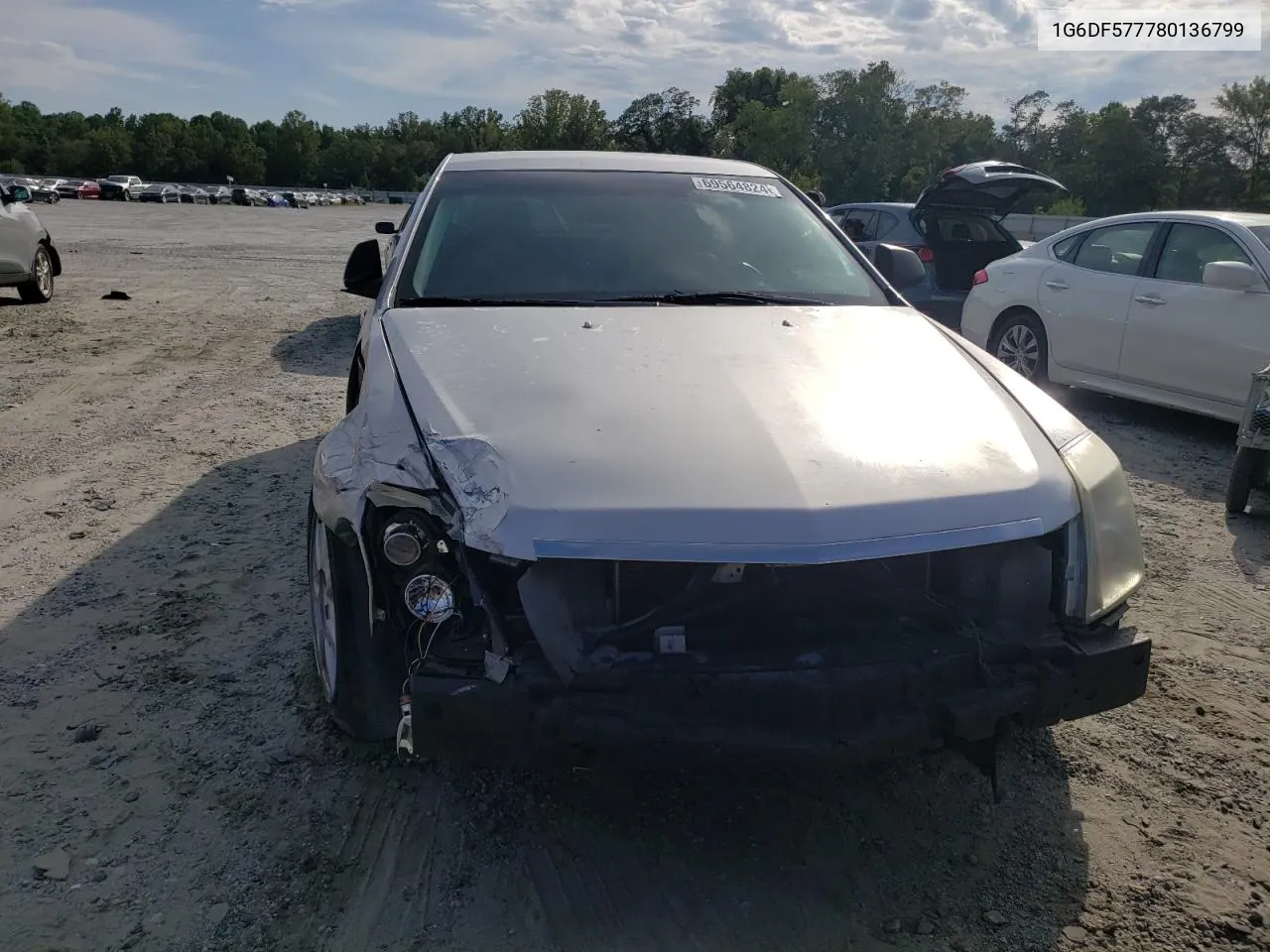 2008 Cadillac Cts VIN: 1G6DF577780136799 Lot: 69564824