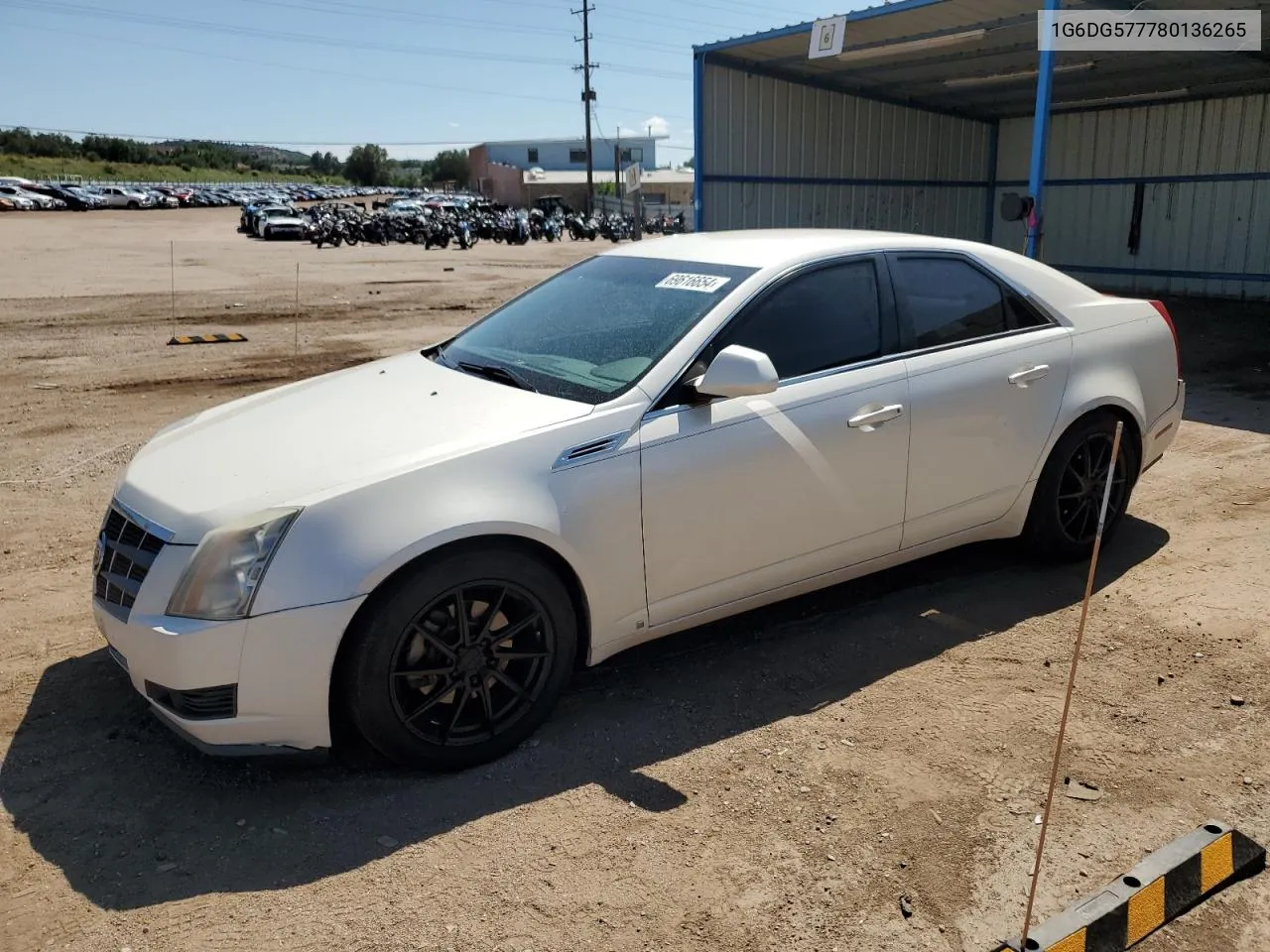 2008 Cadillac Cts VIN: 1G6DG577780136265 Lot: 69616654