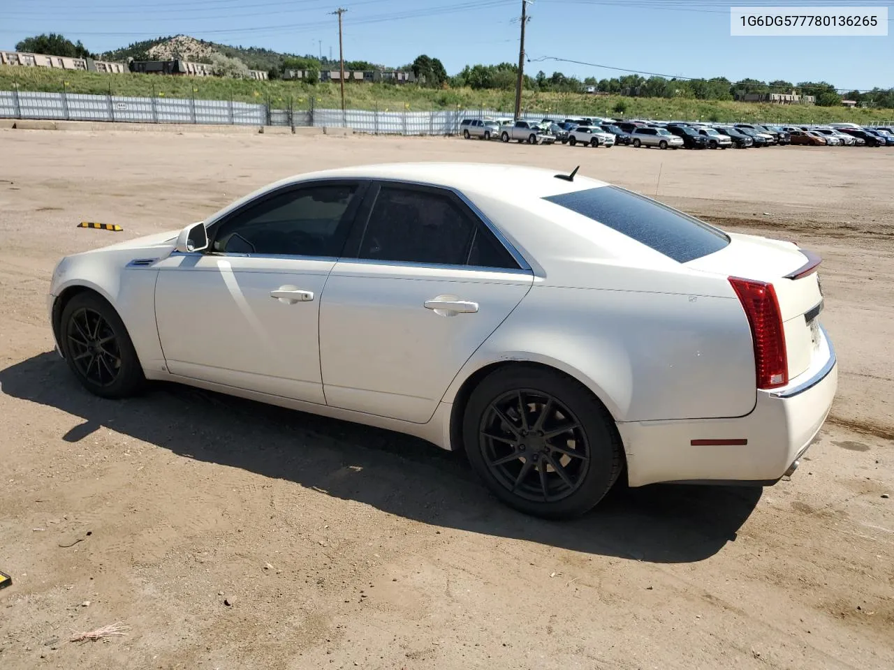 1G6DG577780136265 2008 Cadillac Cts