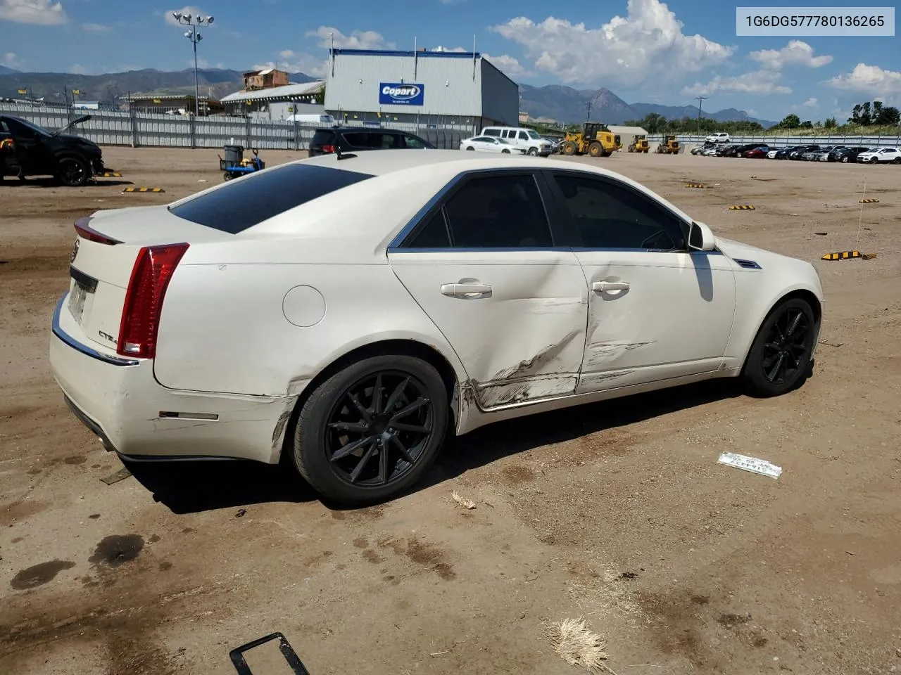 1G6DG577780136265 2008 Cadillac Cts