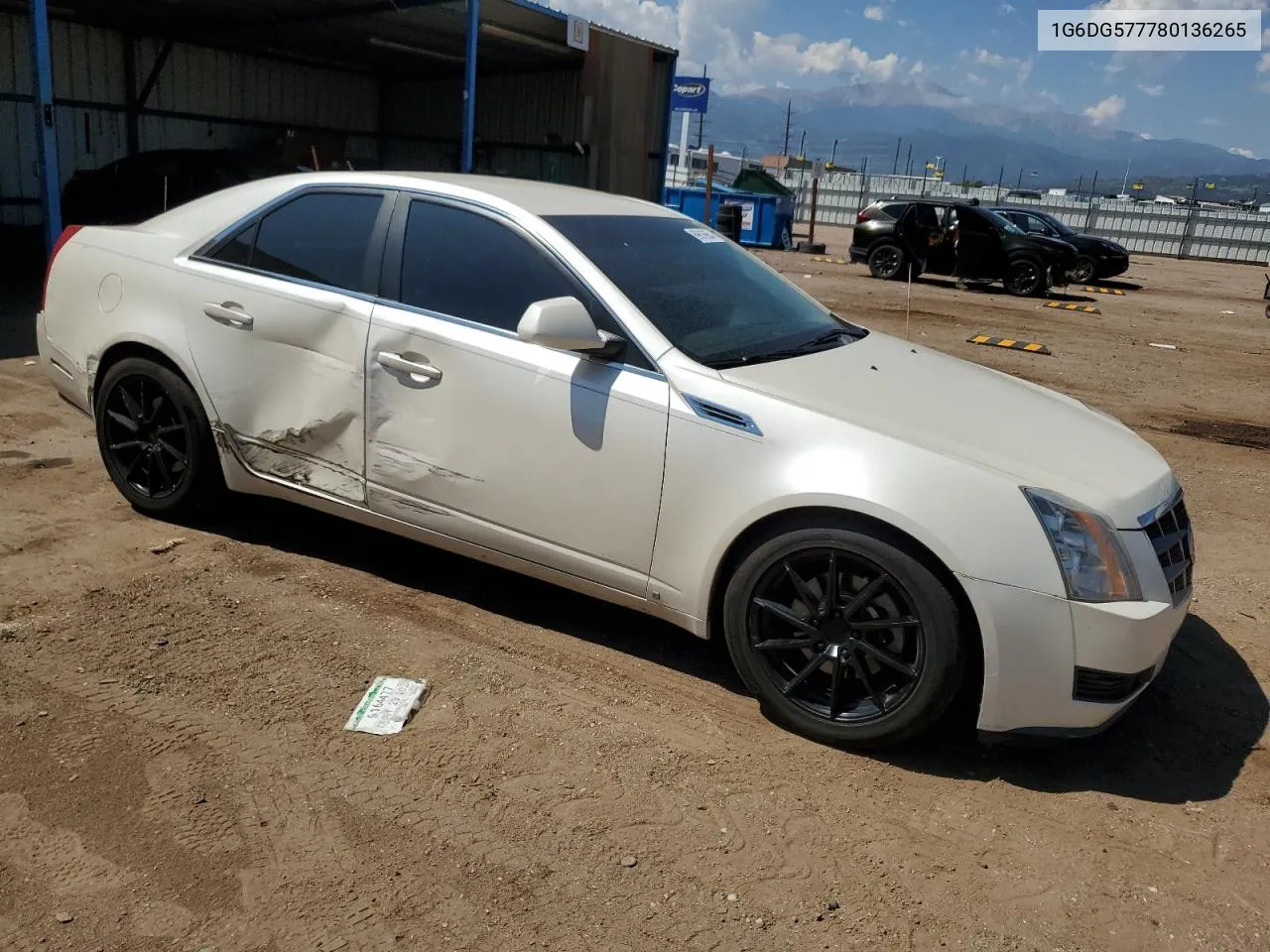 2008 Cadillac Cts VIN: 1G6DG577780136265 Lot: 69616654