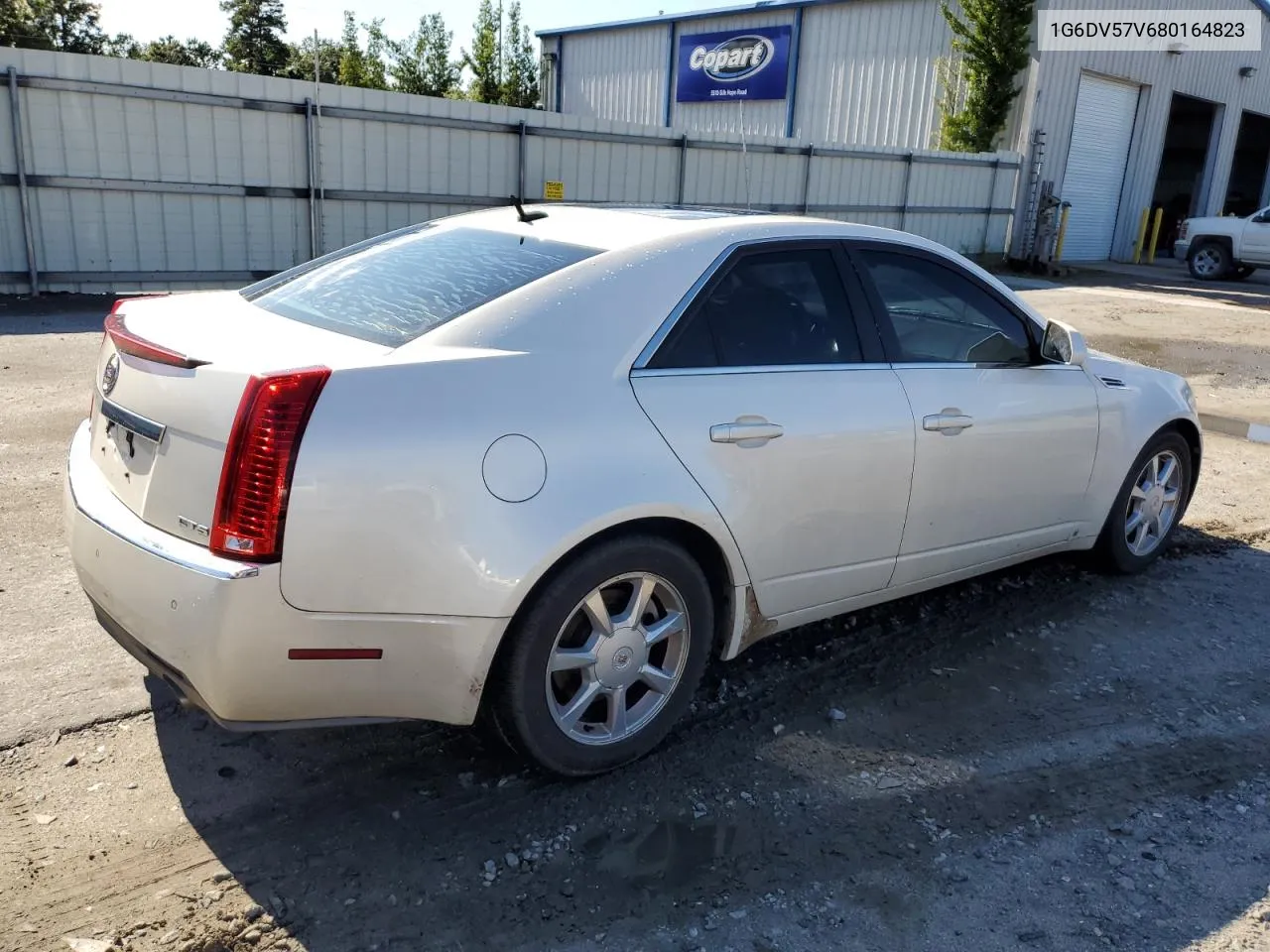 2008 Cadillac Cts Hi Feature V6 VIN: 1G6DV57V680164823 Lot: 69770124