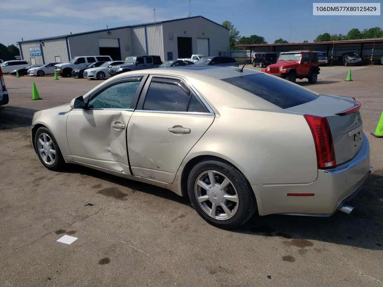 2008 Cadillac Cts VIN: 1G6DM577X80125429 Lot: 69877904