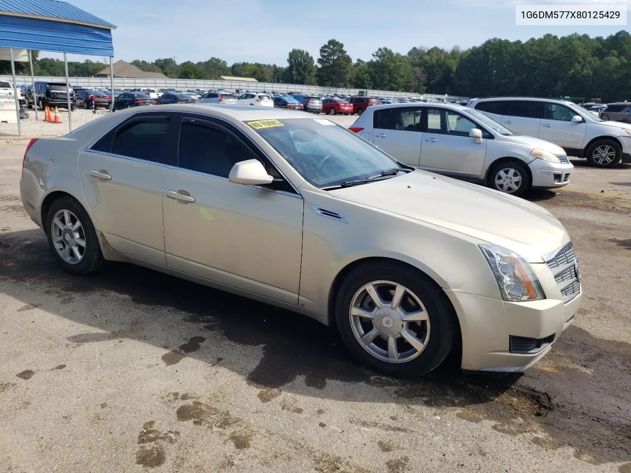 2008 Cadillac Cts VIN: 1G6DM577X80125429 Lot: 69877904