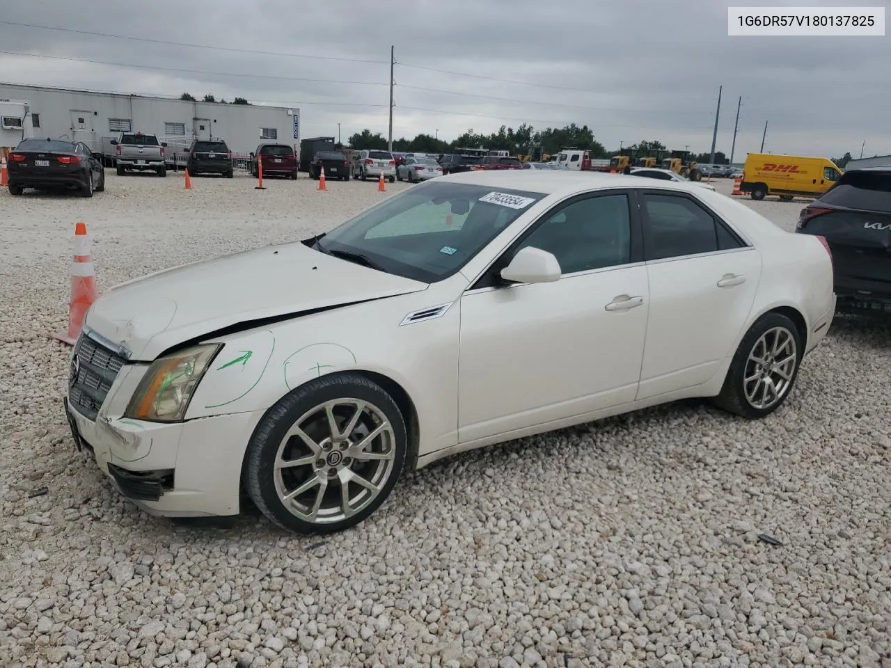 1G6DR57V180137825 2008 Cadillac Cts Hi Feature V6