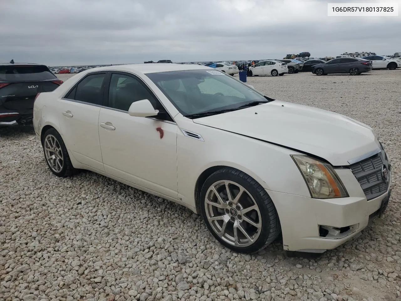 1G6DR57V180137825 2008 Cadillac Cts Hi Feature V6