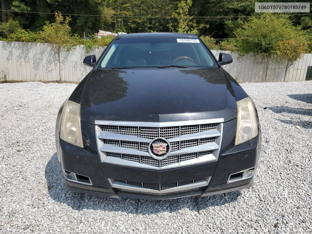 2008 Cadillac Cts Hi Feature V6 VIN: 1G6DT57V780185749 Lot: 70568154