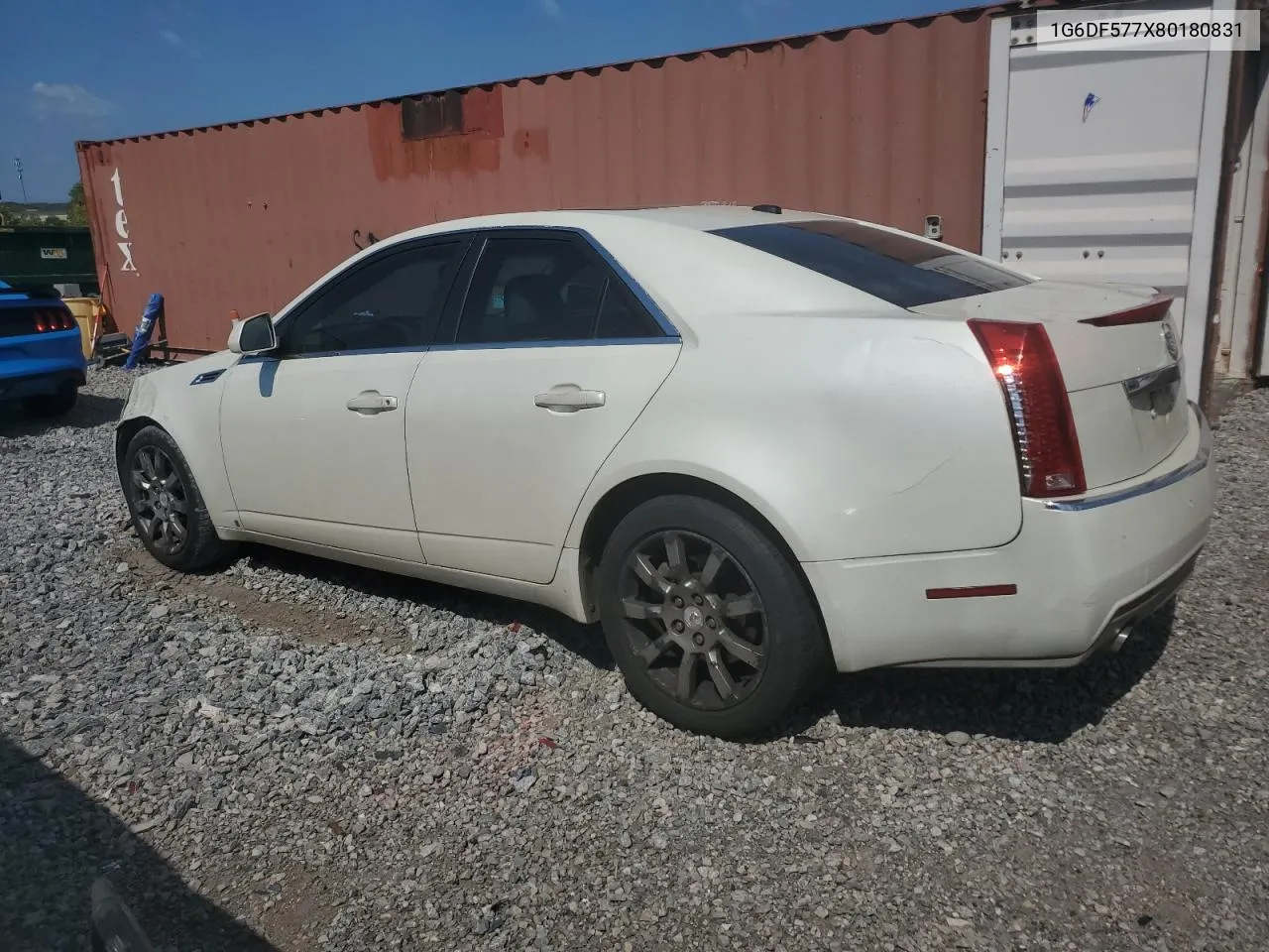 2008 Cadillac Cts VIN: 1G6DF577X80180831 Lot: 70675004