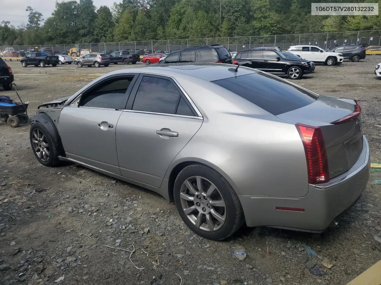 2008 Cadillac Cts Hi Feature V6 VIN: 1G6DT57V280132232 Lot: 70832944