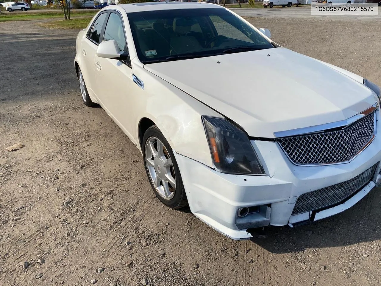 2008 Cadillac Cts Hi Feature V6 VIN: 1G6DS57V680215570 Lot: 72618044