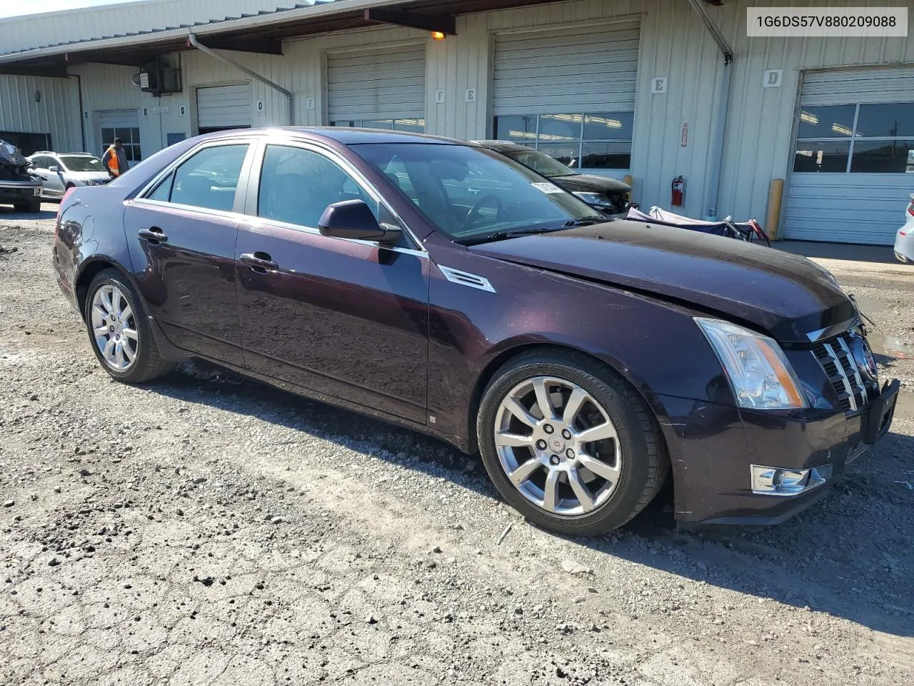 2008 Cadillac Cts Hi Feature V6 VIN: 1G6DS57V880209088 Lot: 73015334