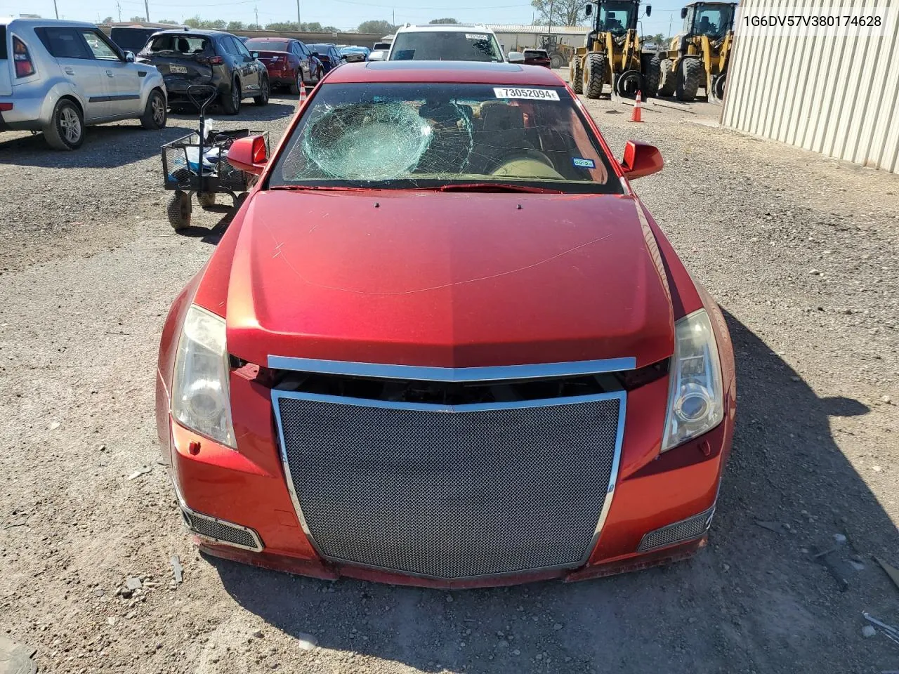 2008 Cadillac Cts Hi Feature V6 VIN: 1G6DV57V380174628 Lot: 73052094