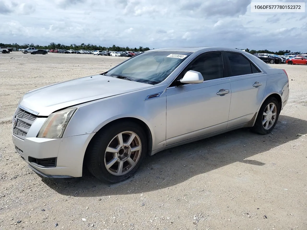 2008 Cadillac Cts VIN: 1G6DF577780152372 Lot: 73223694