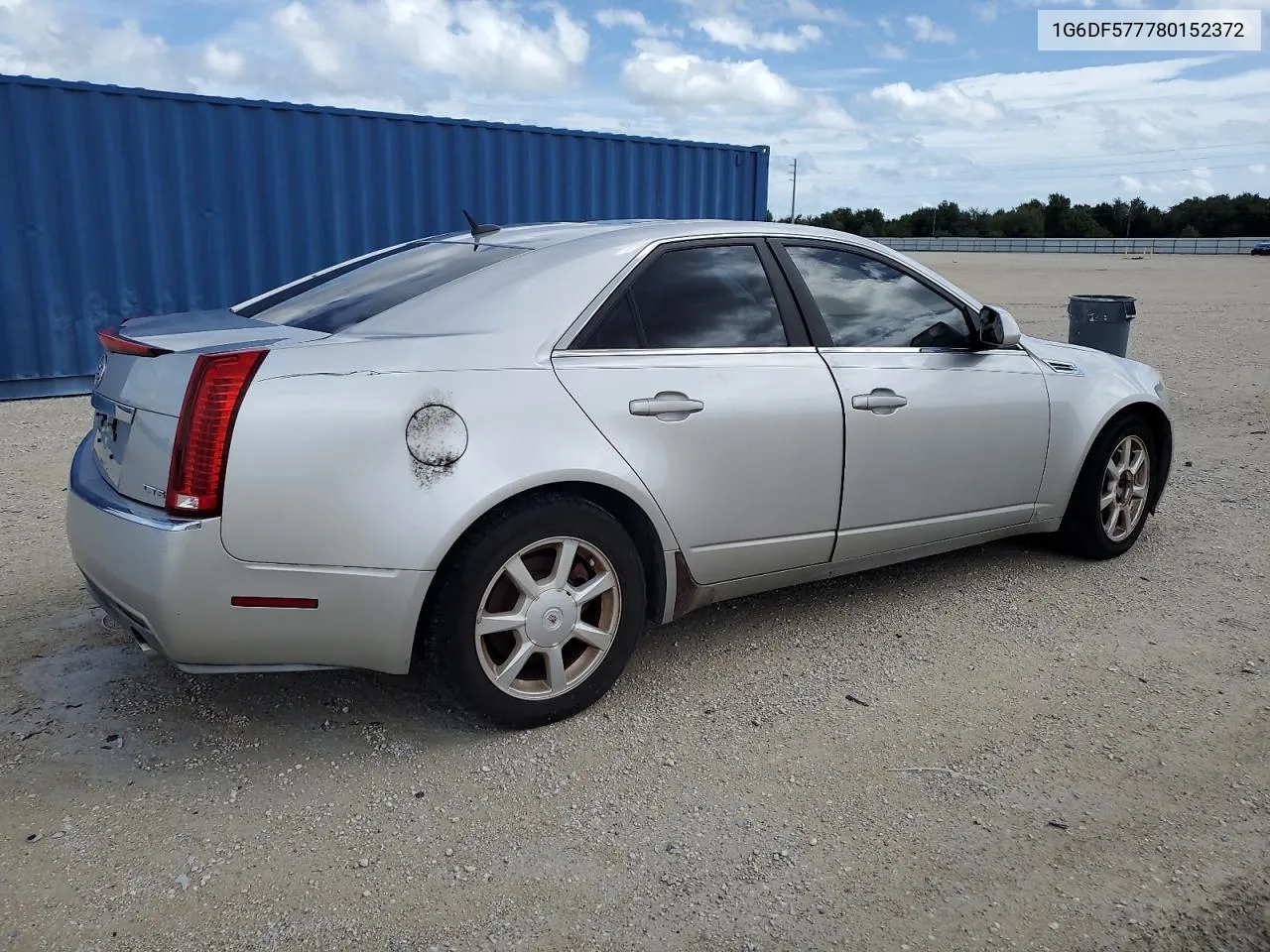 2008 Cadillac Cts VIN: 1G6DF577780152372 Lot: 73223694