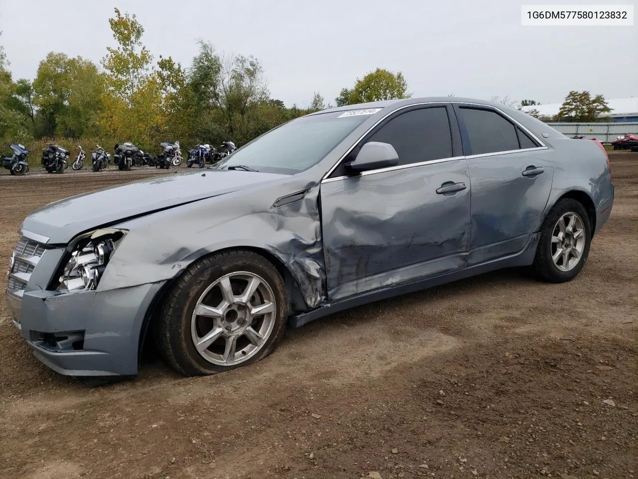 2008 Cadillac Cts VIN: 1G6DM577580123832 Lot: 73527514