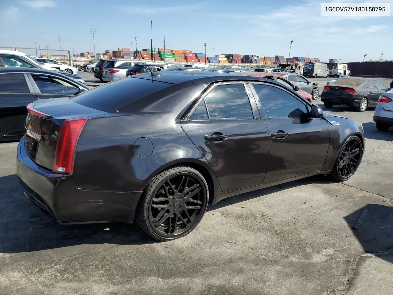 2008 Cadillac Cts Hi Feature V6 VIN: 1G6DV57V180150795 Lot: 74348974