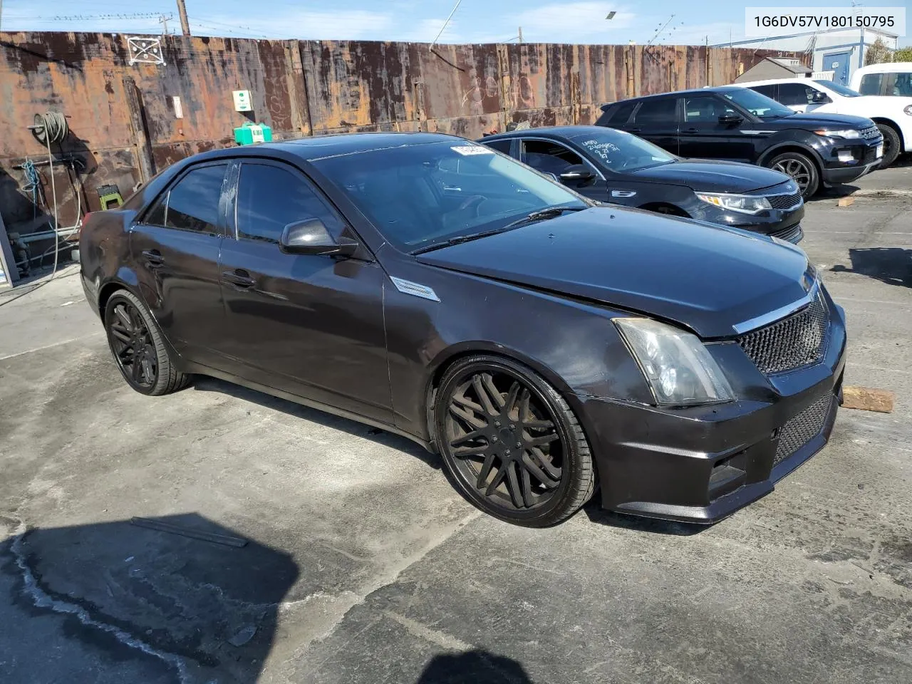 2008 Cadillac Cts Hi Feature V6 VIN: 1G6DV57V180150795 Lot: 74348974