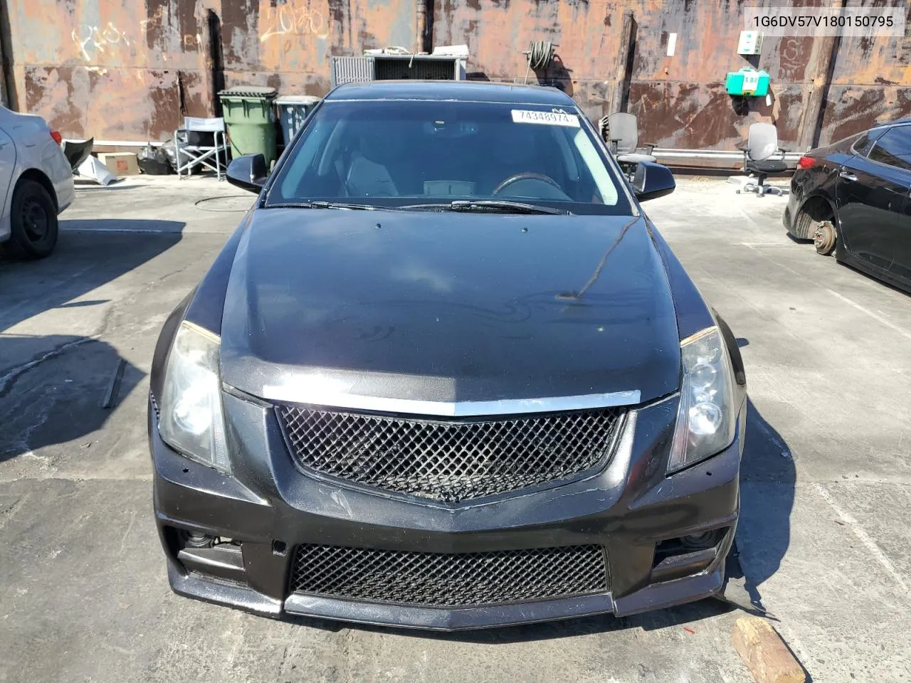 2008 Cadillac Cts Hi Feature V6 VIN: 1G6DV57V180150795 Lot: 74348974