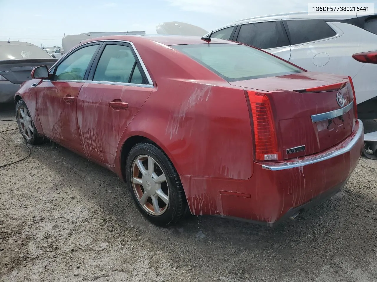 2008 Cadillac Cts VIN: 1G6DF577380216441 Lot: 74511624