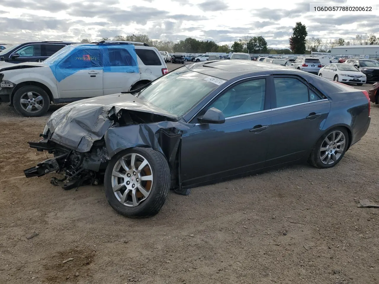 2008 Cadillac Cts VIN: 1G6DG577880200622 Lot: 74561074