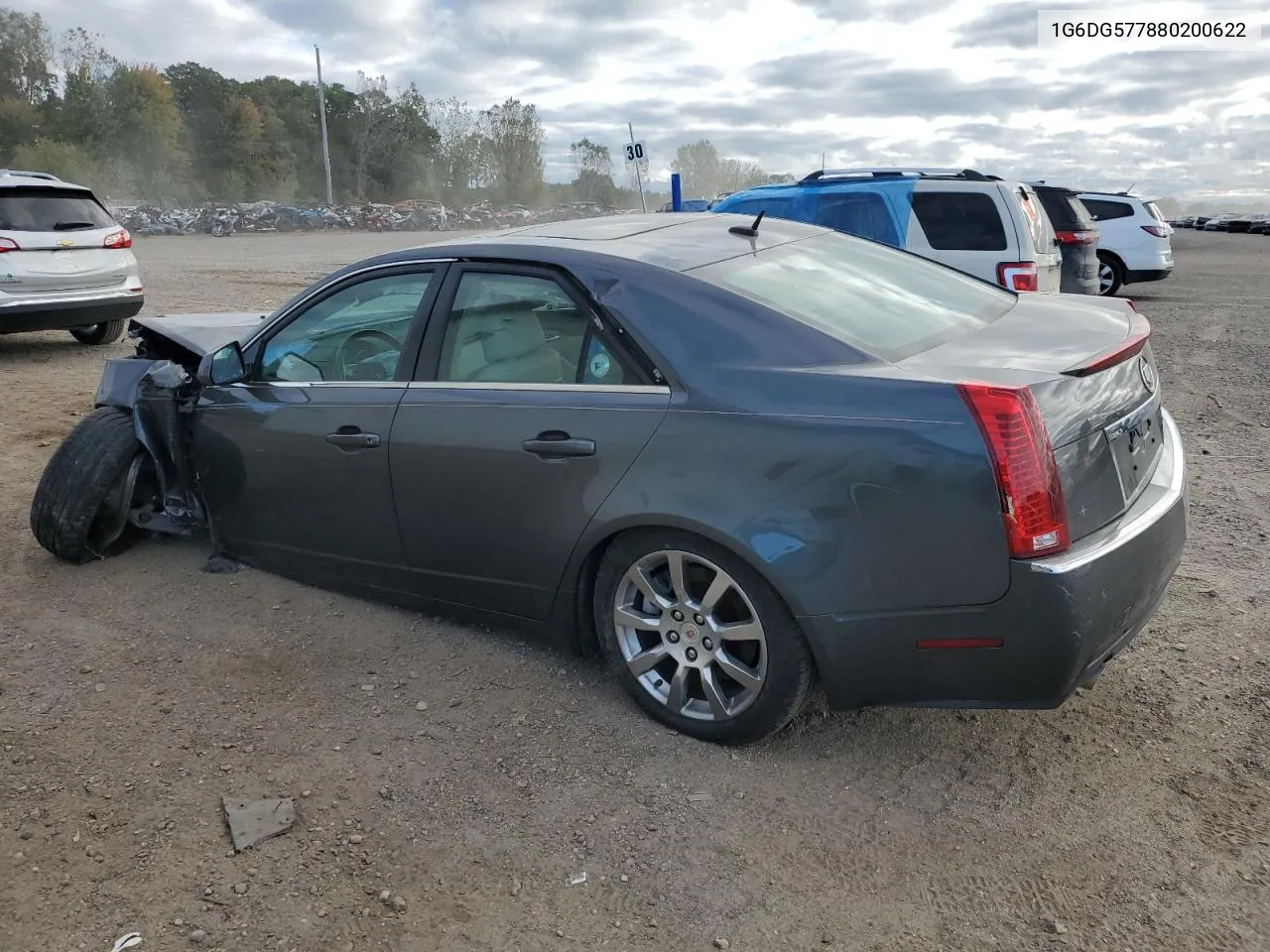 2008 Cadillac Cts VIN: 1G6DG577880200622 Lot: 74561074