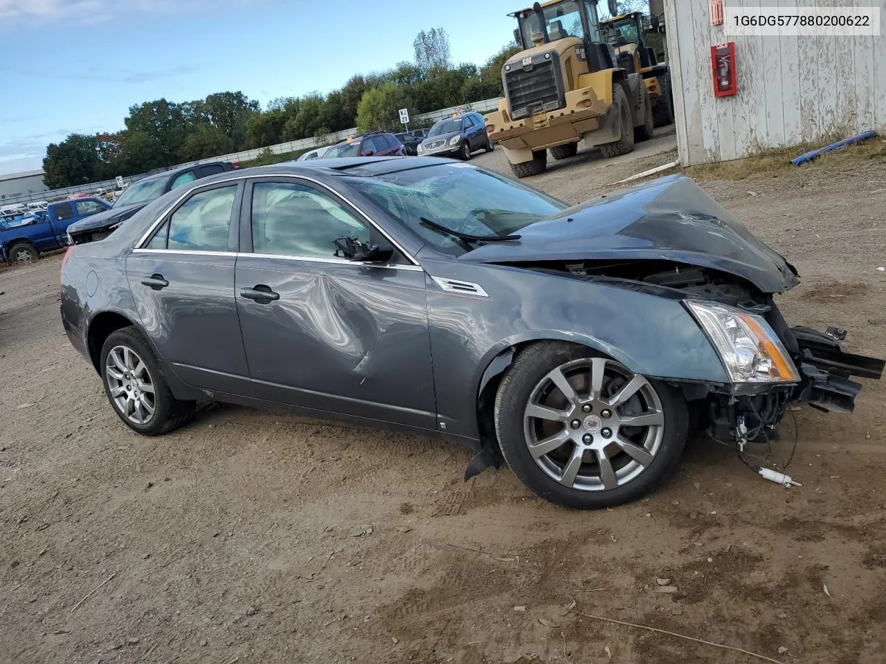 2008 Cadillac Cts VIN: 1G6DG577880200622 Lot: 74561074