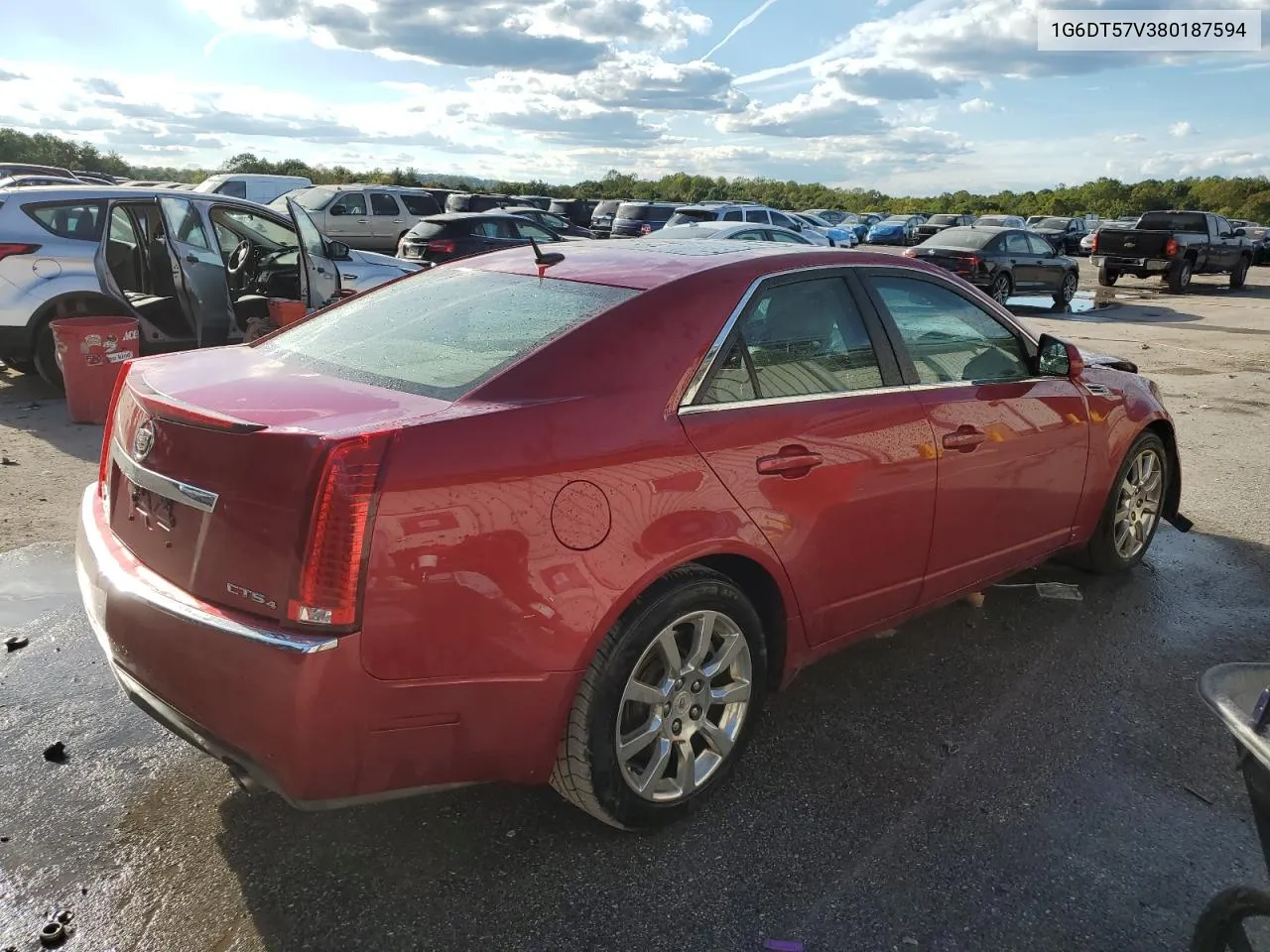 1G6DT57V380187594 2008 Cadillac Cts Hi Feature V6