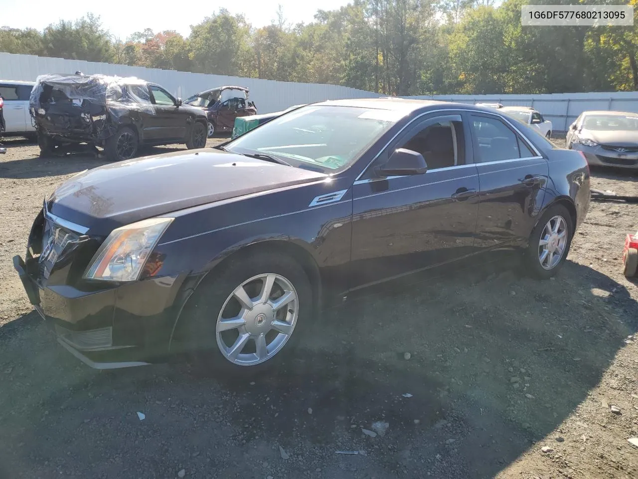 2008 Cadillac Cts VIN: 1G6DF577680213095 Lot: 75020224