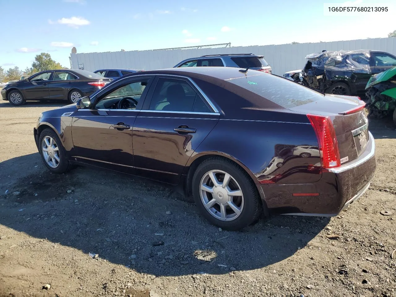 2008 Cadillac Cts VIN: 1G6DF577680213095 Lot: 75020224