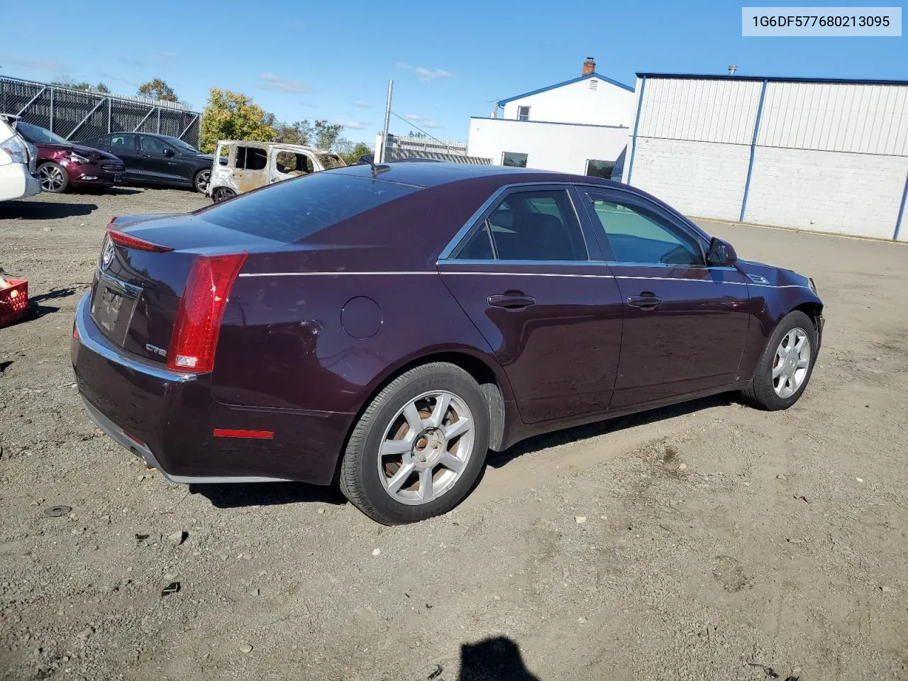 2008 Cadillac Cts VIN: 1G6DF577680213095 Lot: 75020224