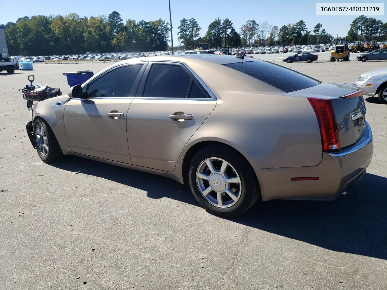 2008 Cadillac Cts VIN: 1G6DF577480131219 Lot: 76473244