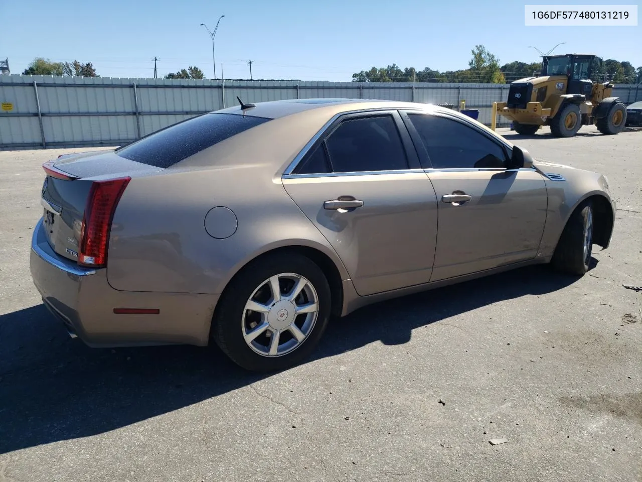 2008 Cadillac Cts VIN: 1G6DF577480131219 Lot: 76473244