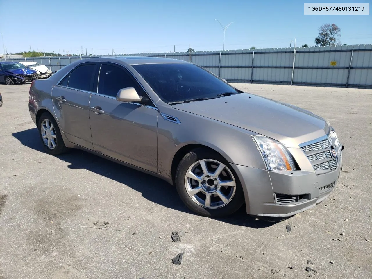 2008 Cadillac Cts VIN: 1G6DF577480131219 Lot: 76473244