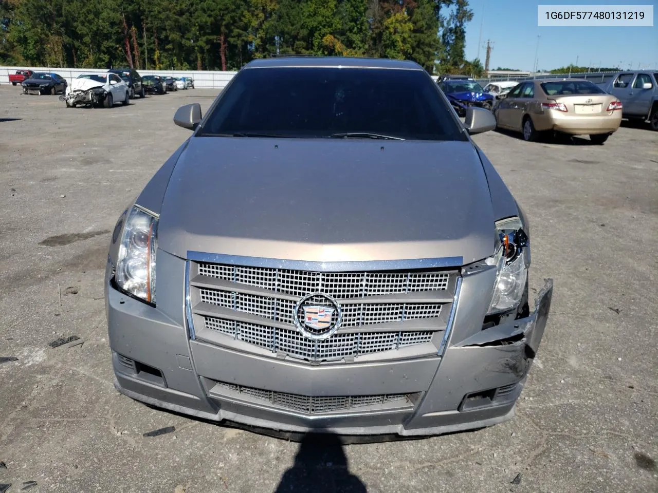 2008 Cadillac Cts VIN: 1G6DF577480131219 Lot: 76473244