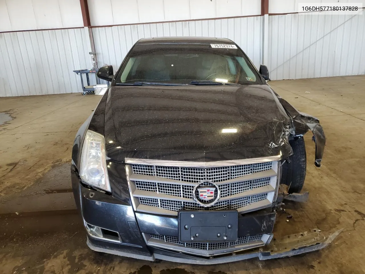 2008 Cadillac Cts VIN: 1G6DH577180137828 Lot: 76752374