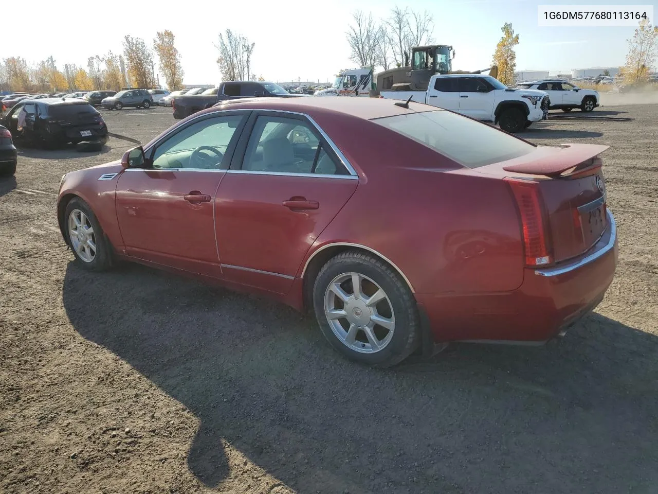 2008 Cadillac Cts VIN: 1G6DM577680113164 Lot: 76894494