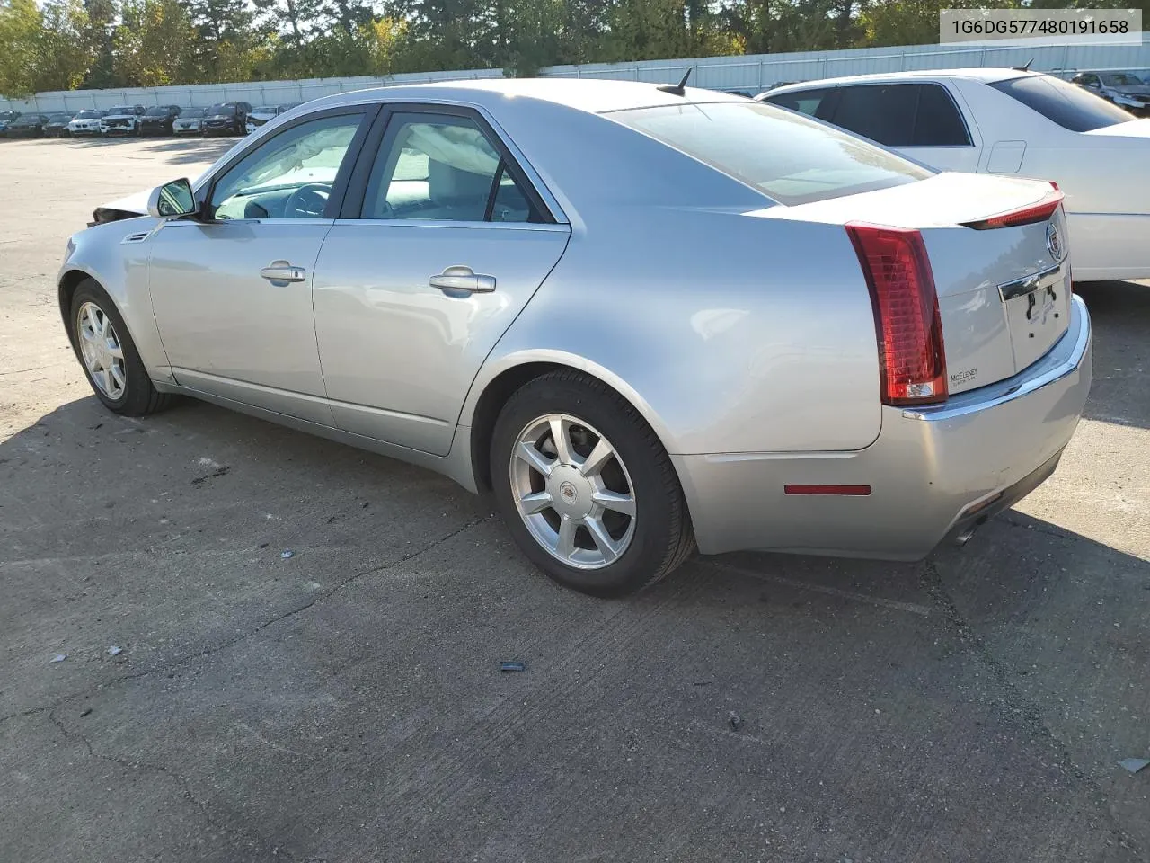 2008 Cadillac Cts VIN: 1G6DG577480191658 Lot: 76906284