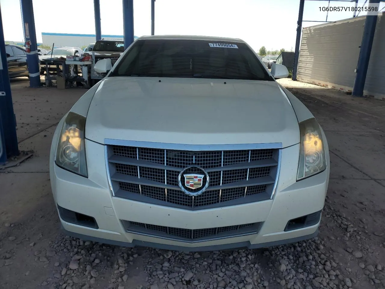 2008 Cadillac Cts Hi Feature V6 VIN: 1G6DR57V180215598 Lot: 77499054